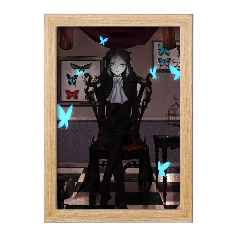 تابلو خندالو مدل اکوتاگوا انیمه سگ های ولگرد بانگو  کد 11766