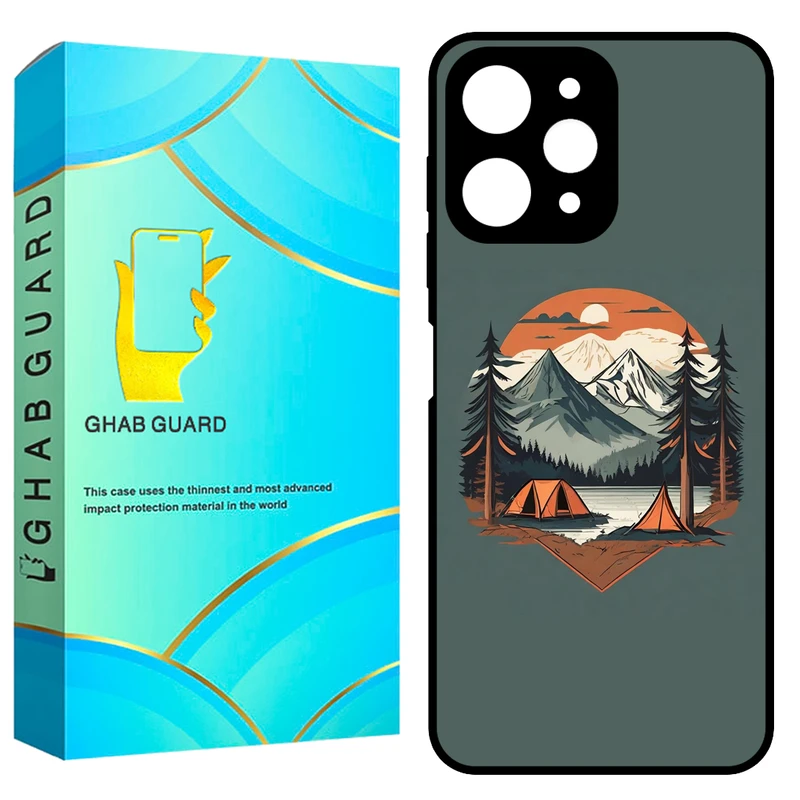 کاور قاب گارد طرح طبیعت مدل GCHPR12 مناسب برای گوشی موبایل شیائومی Redmi 12 4G / Redmi 12 5G / Poco M6 Pro 5G