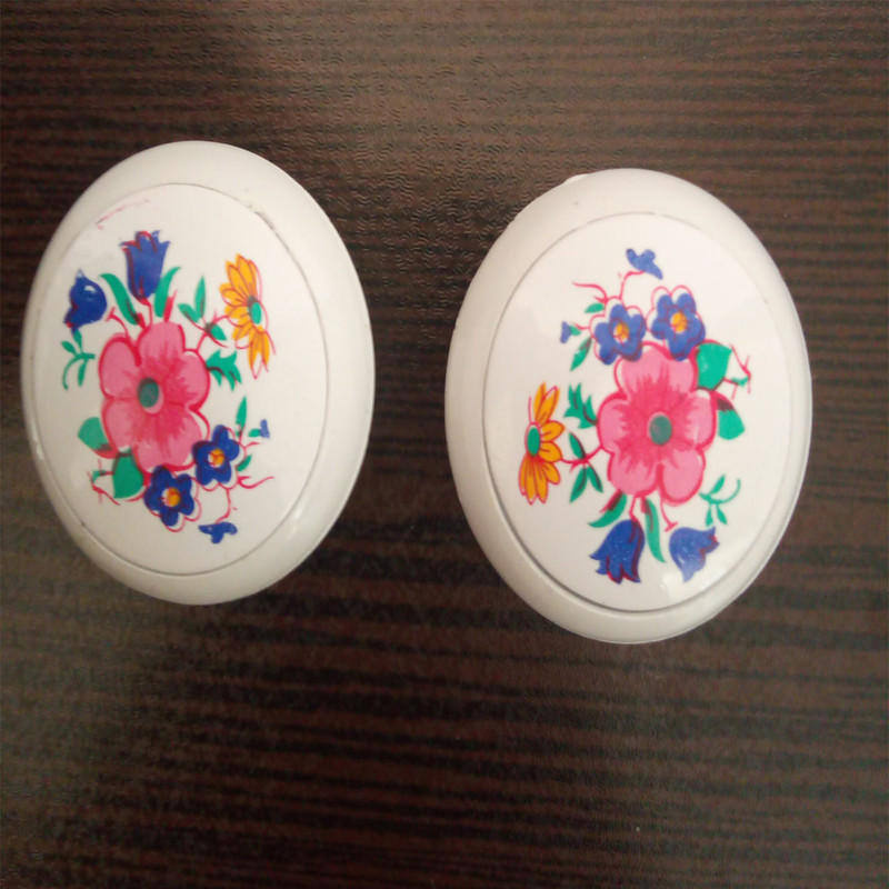 دستگیره کابینت مدل گل بسته دو عددی