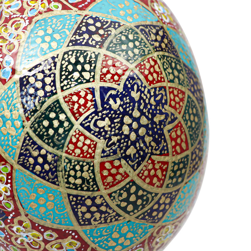 تخم شترمرغ تزیینی طرح لیلی کد 1412