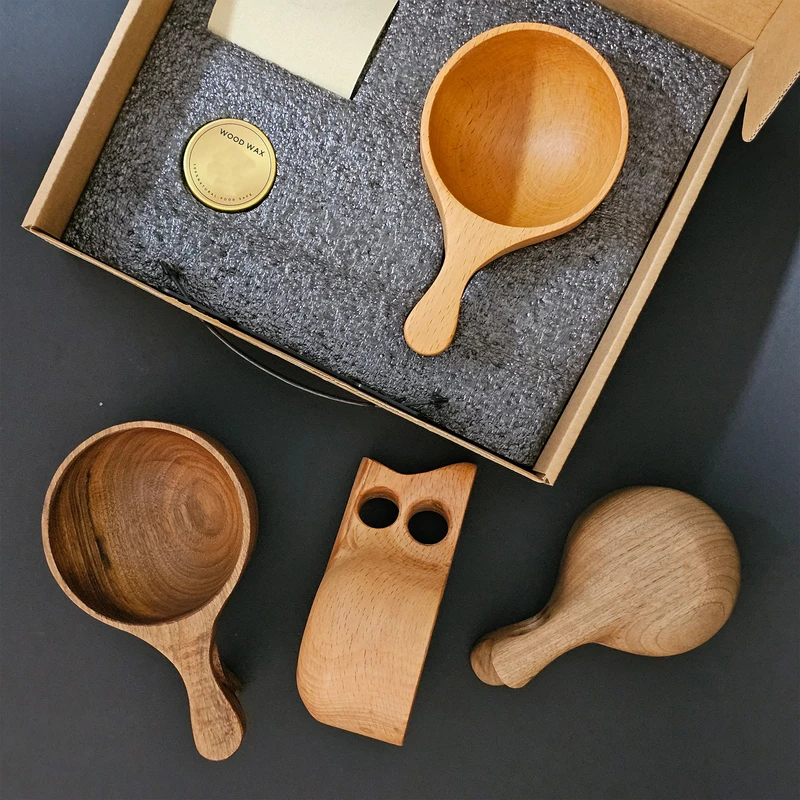 عکس شماره 3 : لیوان چوبی مدل کوکسا کد kc-304