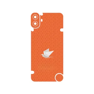 MAHOOT Minimalist origami bird Cover Sticker for Nothing CMF Phone 1