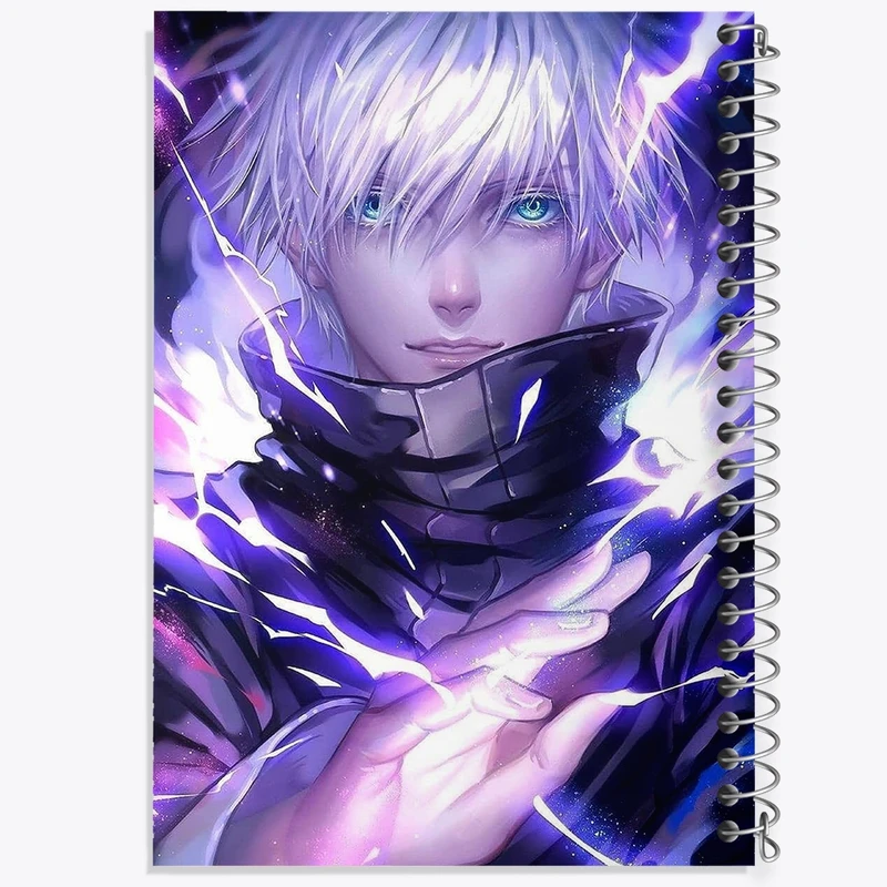 دفتر لیست خرید 50 برگ خندالو طرح گوجو ساتورو انیمه جوجوتسو کایزن کد F1652