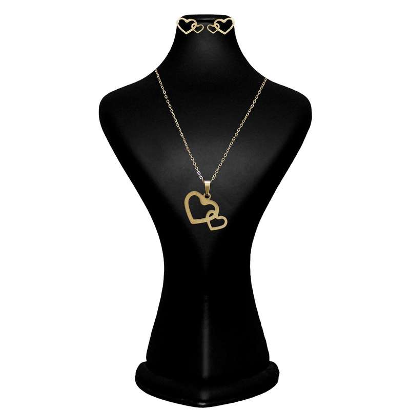 نیم ست زنانه طرح قلب کد RKH_1163 نیم ست زنانه طرح قلب کد RKH_1163