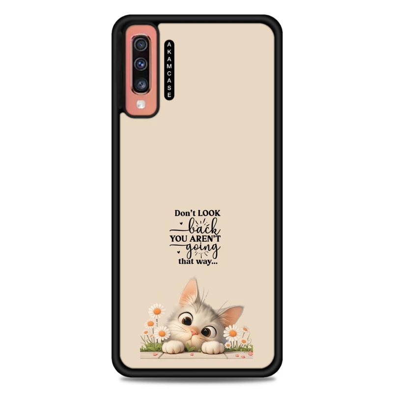 کاور آکام مدل AMC-WSGA70-ANIMALS QOUTES-20 مناسب برای گوشی موبایل سامسونگ Galaxy A70