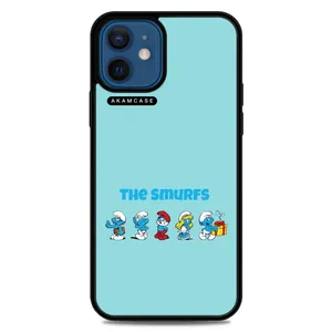 AKAM AMC-WA12M-SMURFS-22 Cover For Apple iPhone 12 Mini