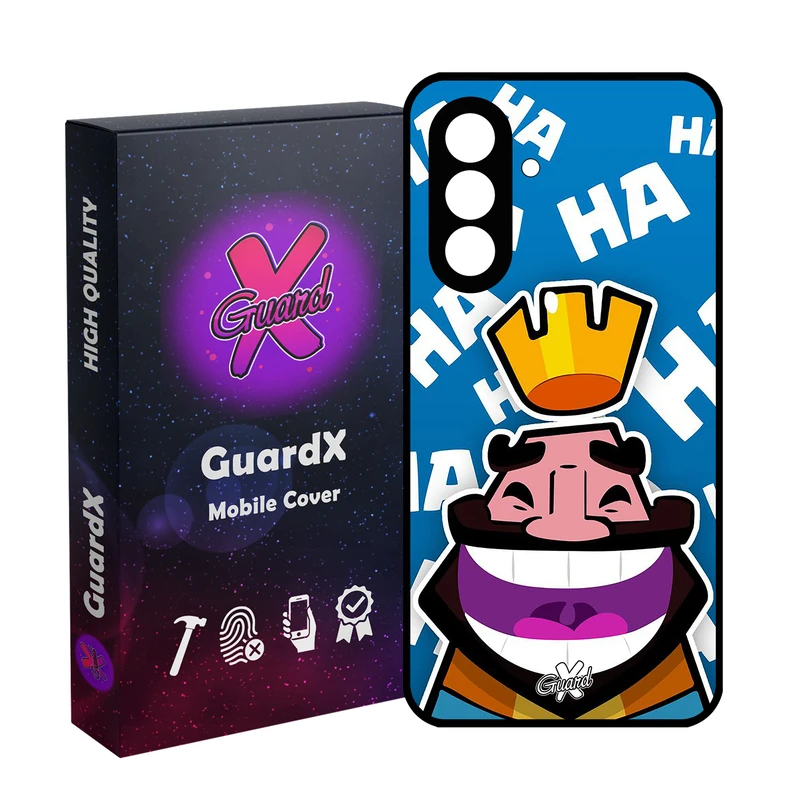 کاور گارد ایکس طرح Clash Royale مدل 10036 مناسب برای گوشی موبایل سامسونگ Galaxy A17 4G / A17 5G
