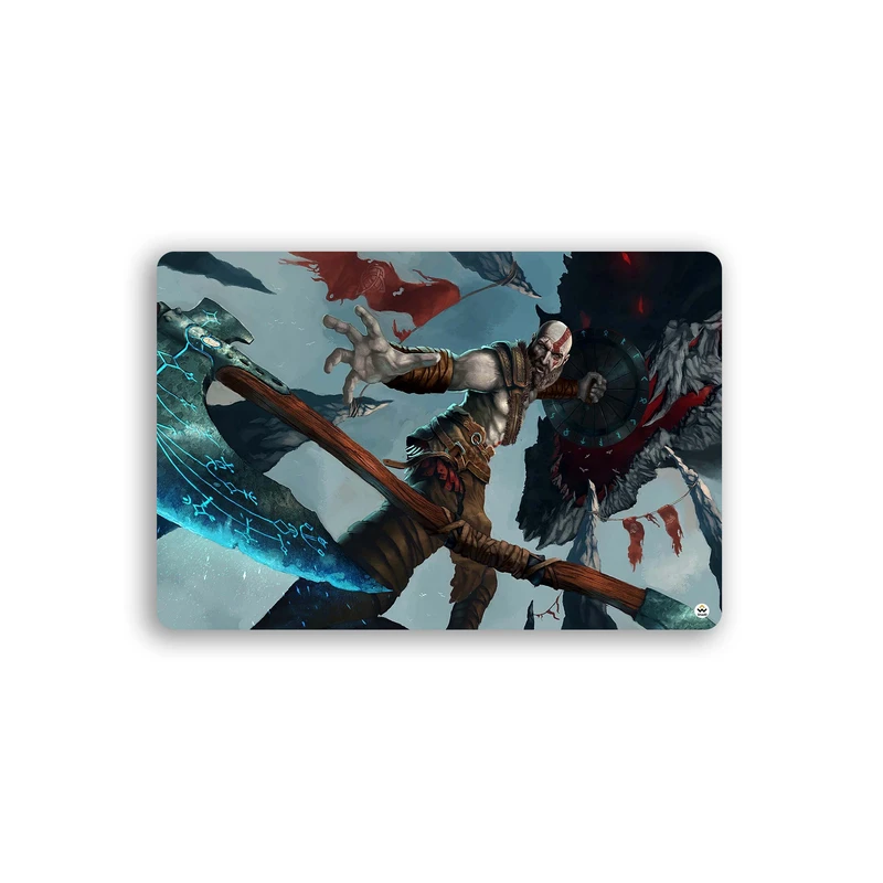 ماوس پد مخصوص بازی شادیت مدل god of war کد194 سایز37*24سانتیمتر