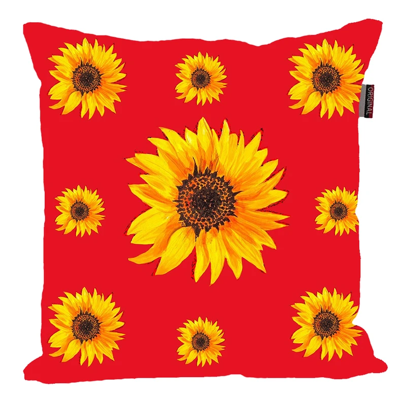 کوسن پاد آفرین مدل گل و برگ کد PK401017