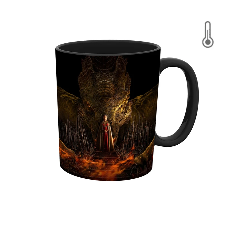 ماگ حرارتی طرح خاندان اژدها House of dragon