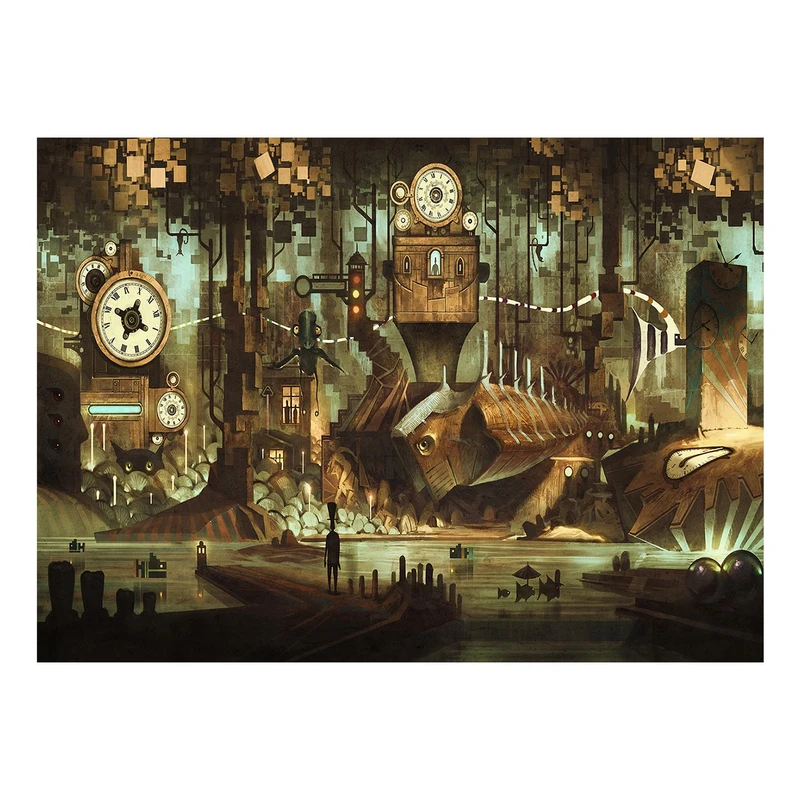 تابلو شاسی طرح Surrealistic view مدل Miscellaneous 0028