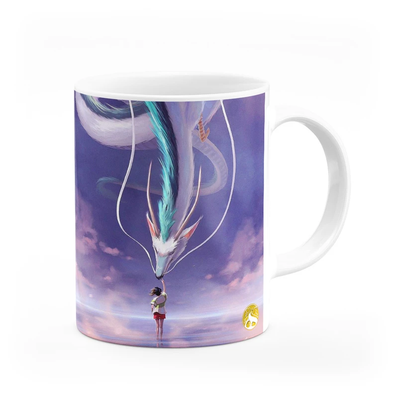 ماگ هومرو طرح انیمه شهر اشباح Spirited Away مدل MG2442