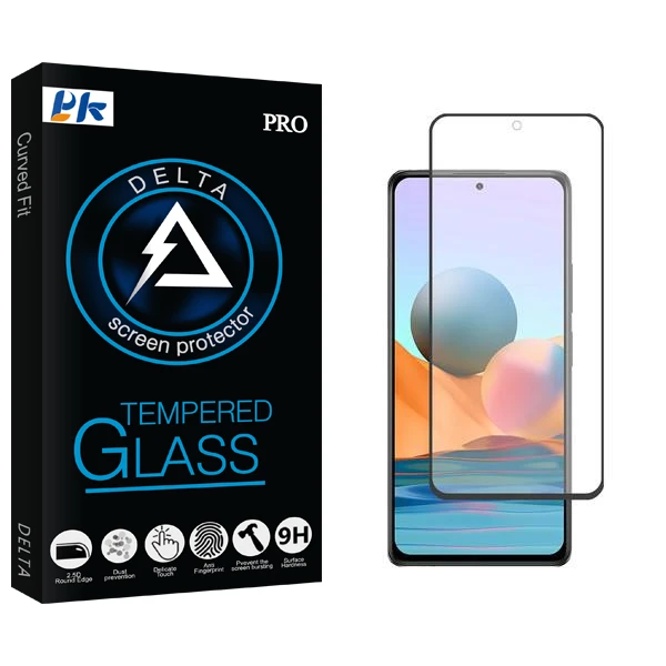 محافظ صفحه نمایش سرامیکی پی کی مدل Delta مناسب برای گوشی موبایل شیائومی Redmi Note 10 Pro