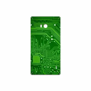 MAHOOT Green Printed Circuit Board Cover Sticker for Nokia Lumia 930