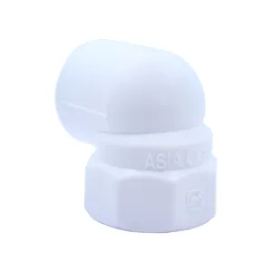 اتصال زانویی آسیا پایپ مدل DN-25x1/2 بسته 10 عددی