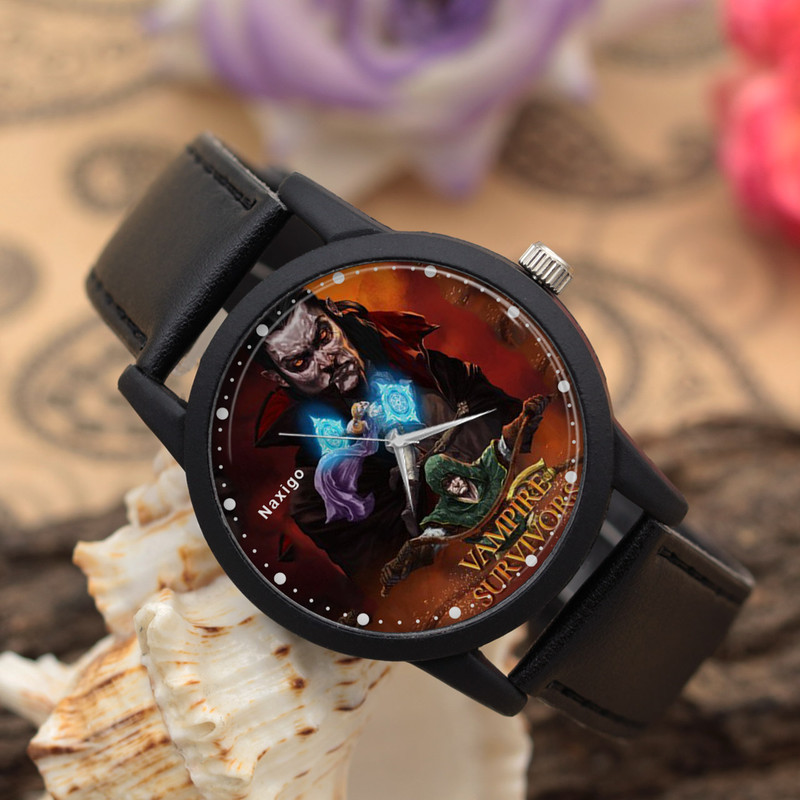 ساعت مچی عقربه ای ناکسیگو مدل Vampire Survivors کد LF14142
