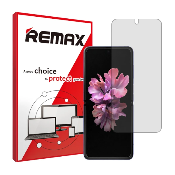 محافظ صفحه نمایش شفاف ریمکس مدل HyGEL مناسب برای گوشی موبایل سامسونگ Galaxy Z Flip 4G