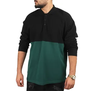 پولوشرت آستین بلند یقه برگردان مردانه مدل 2rgsbzblc