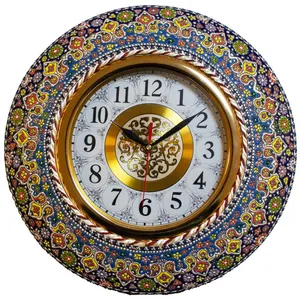 ساعت دیواری میناکاری کد 35