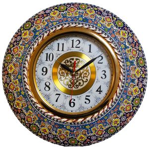 ساعت دیواری میناکاری کد 35
