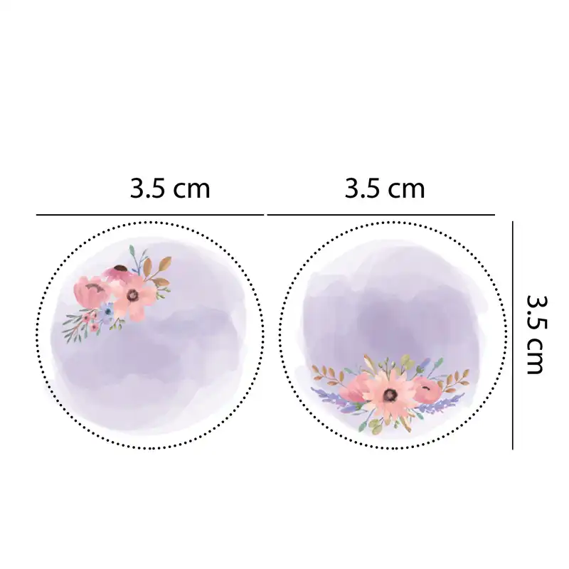 برچسب میو استیکر مدل نام و نام خانوادگی کد SHC20