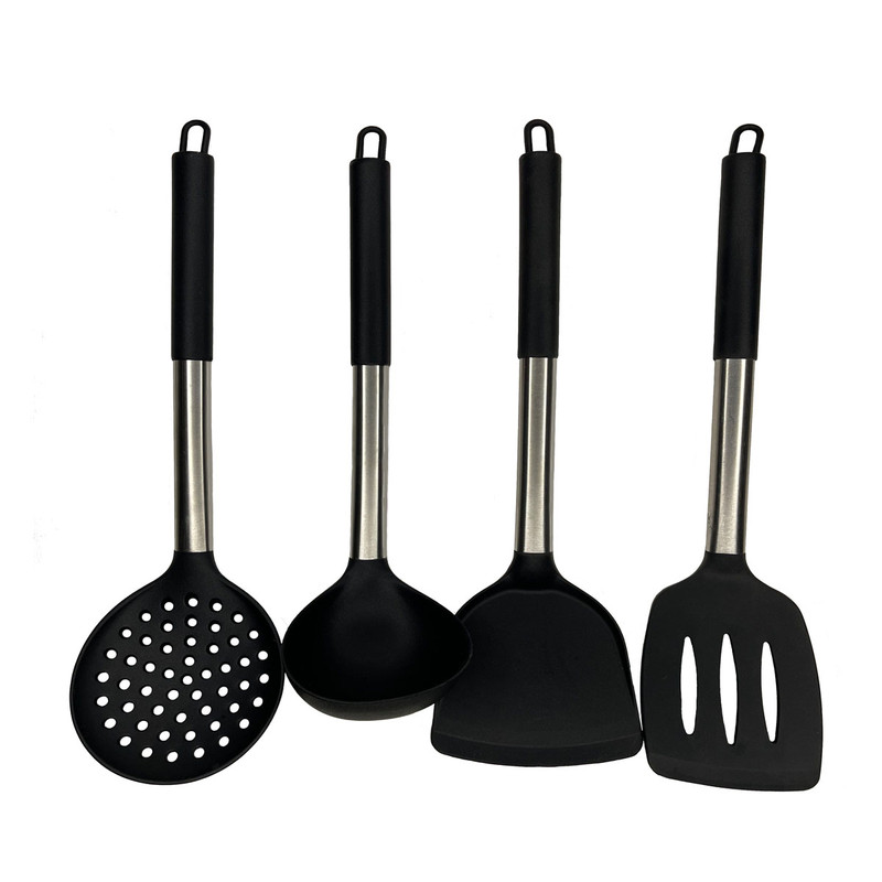 سرویس کفگیر و ملاقه 4 پارچه فمیلی کیچن مدل PINDO