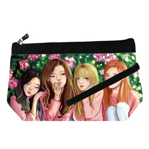 کیف لوازم آرایش زنانه طرح بلک پینک کد 120