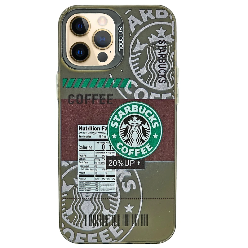 کاور طرح کافی کد 1 مناسب برای گوشی موبایل اپل Iphone 12promax