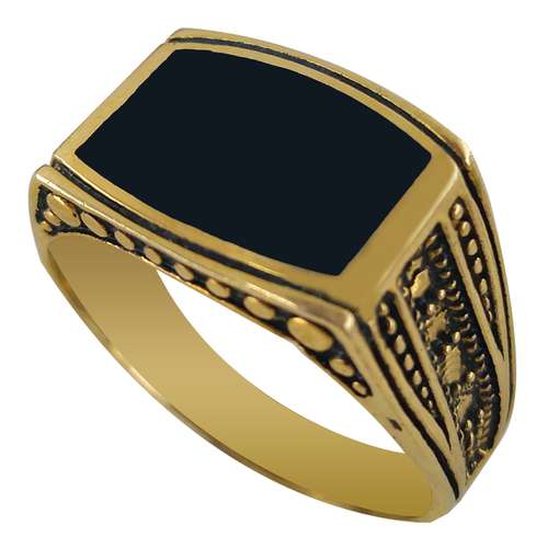 انگشتر مردانه ملک زیور مدل اسپرت 424