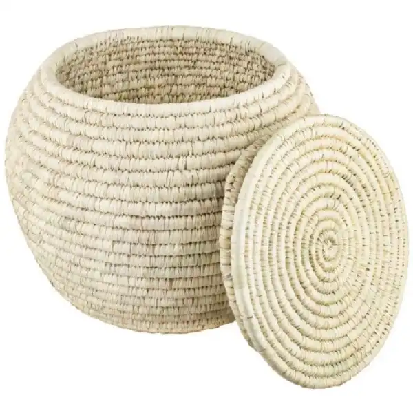 سطل برنج حصیری مدل خمره ای 25-25