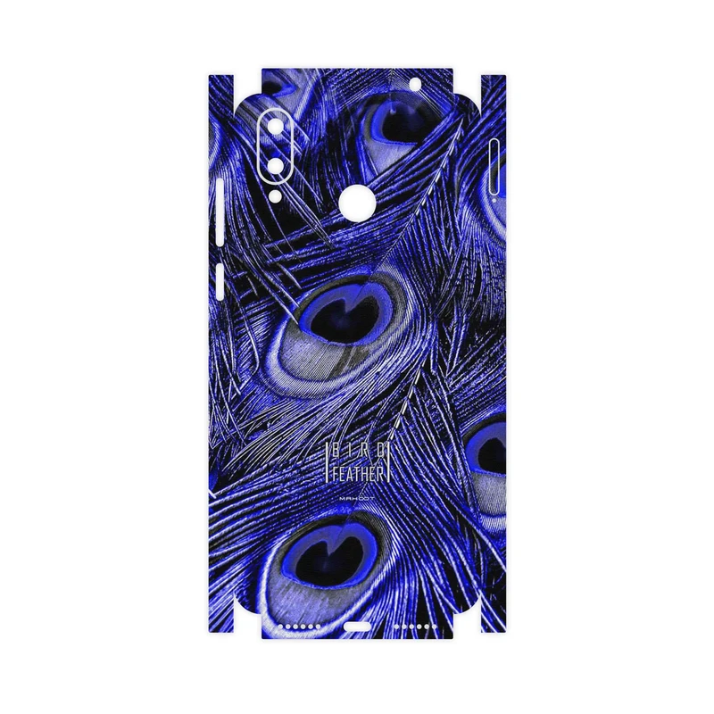 برچسب پوششی ماهوت مدل Purple Feather-FullSkin مناسب برای گوشی موبایل جی پلاس Q10