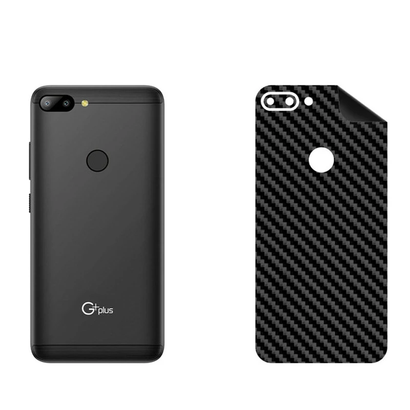 برچسب پوششی بستور مدل BT-Fiber طرح فیبر کربن مناسب برای گوشی موبایل جی پلاس T10