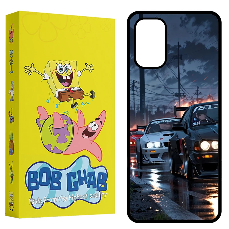 کاور باب قاب طرح ماشین مدل CPA32B مناسب برای گوشی موبایل سامسونگ Galaxy A32 4G 