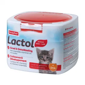 شیر خشک گربه بیفار مدل lactol وزن 500 گرم
