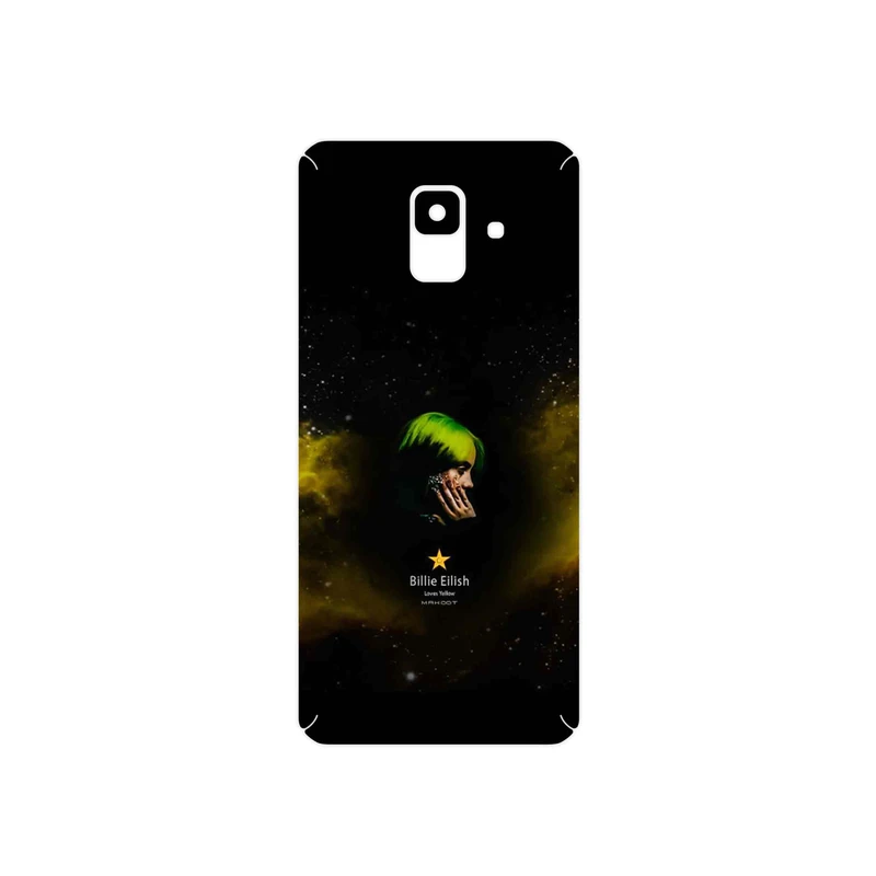 برچسب پوششی ماهوت مدل Billie Eilish مناسب برای گوشی موبایل سامسونگ Galaxy A6 2018