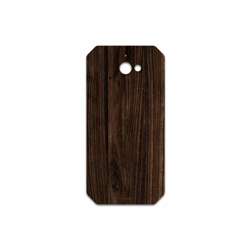 برچسب پوششی ماهوت مدل Dark Walnut Wood مناسب برای گوشی موبایل کاترپیلار S50