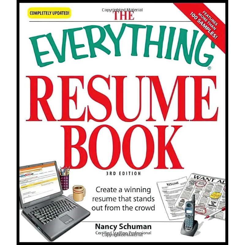 کتاب The Everything Resume Book اثر Nancy Schuman انتشارات Everything