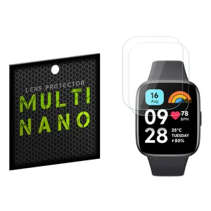 Screen Protector Multinano X-S2T For Smart Watch Xiaomi Redmi Watch 3 Active Pack Of 2
