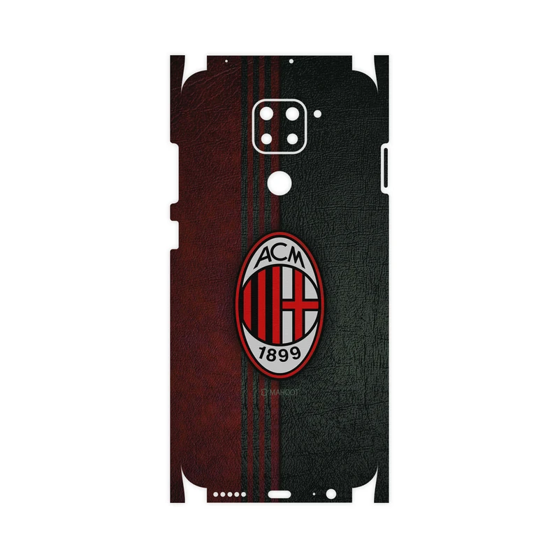 برچسب پوششی ماهوت مدل AC-Milan-FC-FullSkin مناسب برای گوشی موبایل شیائومی Redmi Note 9