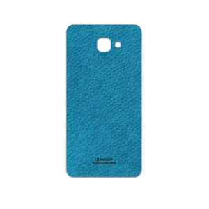 MAHOOT Blue-Leather Cover Sticker for Samsung Galaxy C7