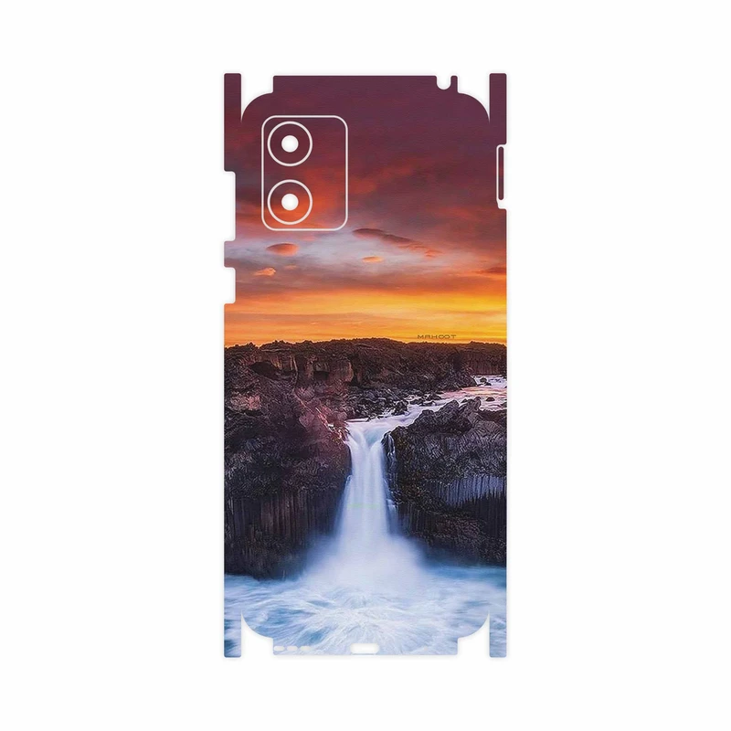 برچسب پوششی ماهوت مدل Waterfall-FullSkin مناسب برای گوشی موبایل موتورولا Moto E13