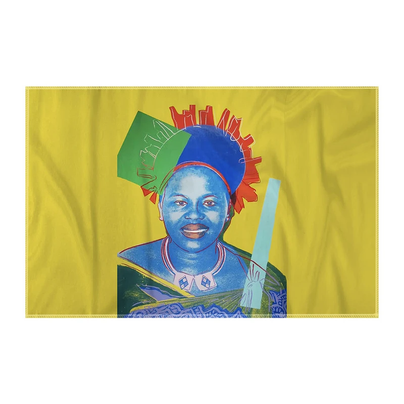 کاغذ کادو ترمه طراحان ایده مدل ملکه سوایزلند از وارهول کد art0869 سایز 57x37 سانتی متر