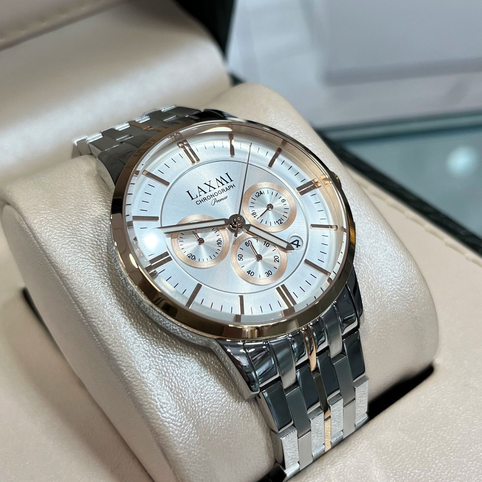 ساعت مچی عقربه‌ای مردانه لاکسمی مدل 8547G -  - 3