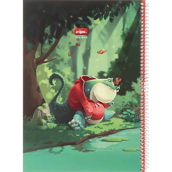 دفتر مشق 50 برگ کلیپس مدل 5030M5