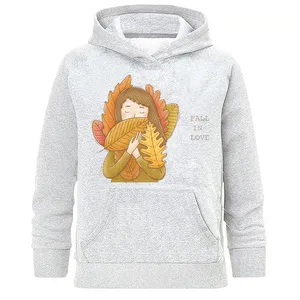 هودی زنانه طرح پاییز مدل H499