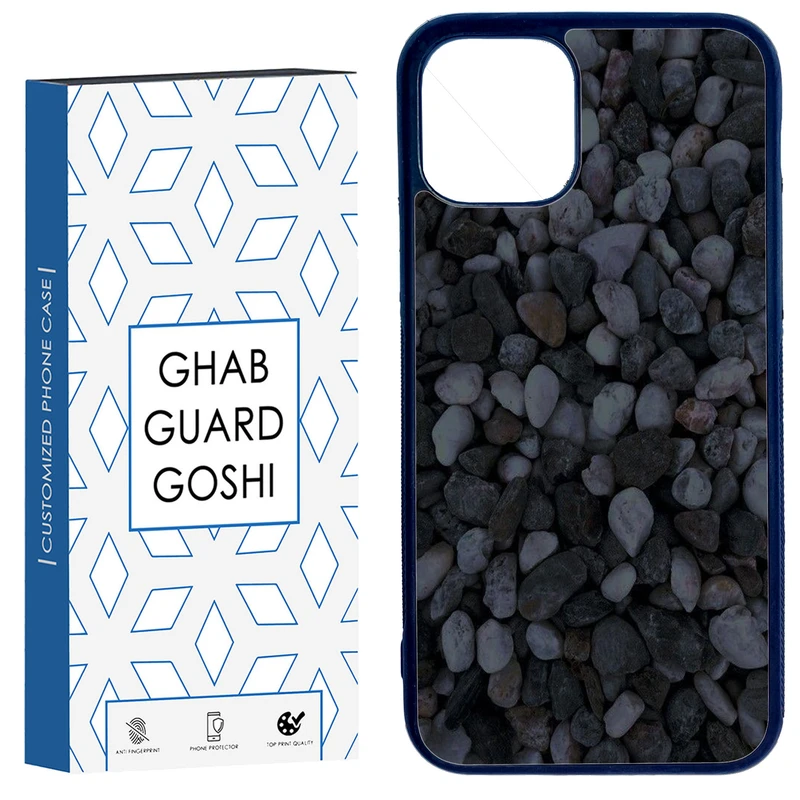 کاور قاب گارد گوشی طرح قلوه سنگ کد TPU-256 مناسب برای گوشی موبایل اپل Iphone 11 PRO