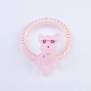 کش مو دخترانه مدل سیم تلفنی 