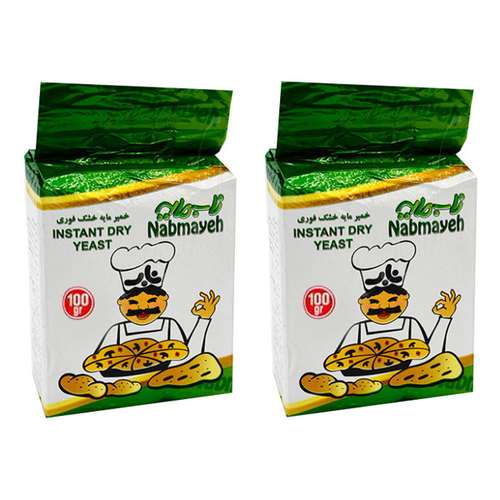 وکیوم خمیر مایه ناب مایه - 200 گرم بسته 2 عددی