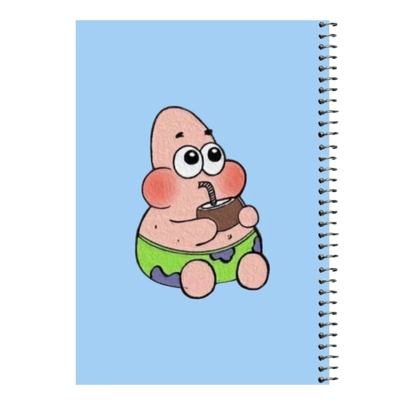 دفتر مشق 80 برگ اس جی مدل پاتریک   