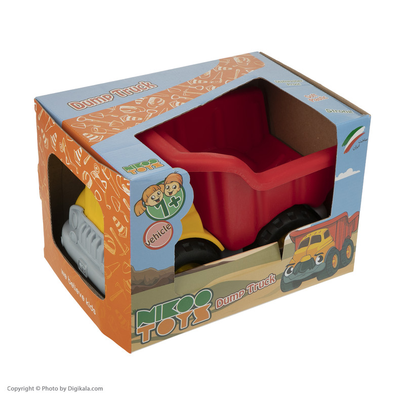 ماشین بازی نیکوتویز مدل کامیون خاکریز